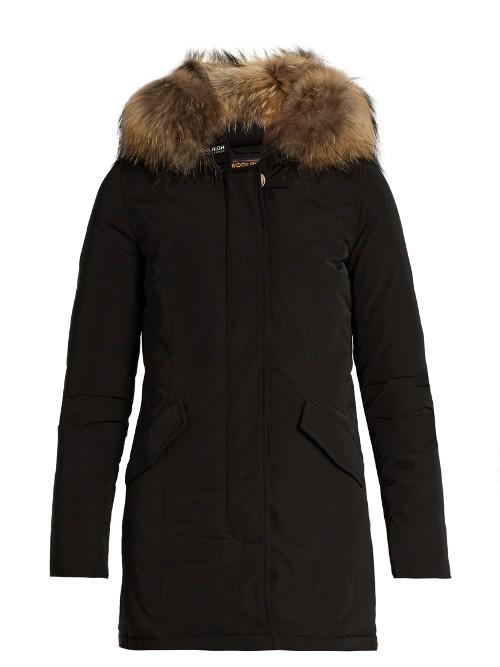 Woolrich John Rich & Bros. Luxury Arctic Fur-trimmed Padded Parka