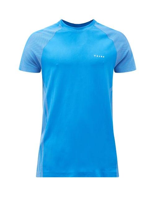 Falke Ess - Running Jersey T-shirt - Mens - Blue