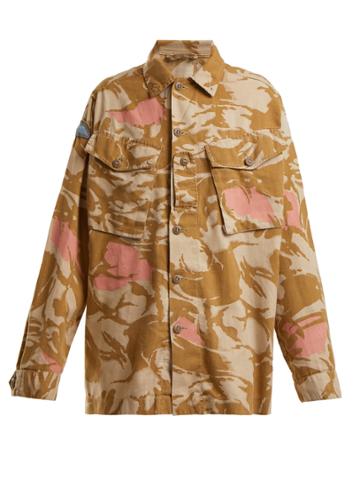 Myar Oversized Camouflage-print Jacket
