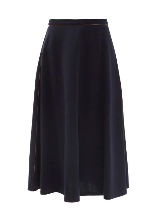 Ladies Rtw Max Mara - Douglas Skirt - Womens - Navy