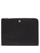 Givenchy - Logo-stud Grained-leather Pouch - Mens - Black