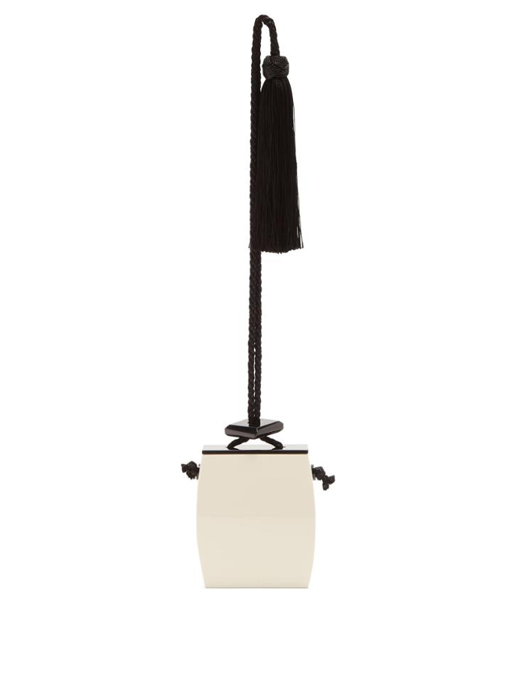 The Row Inrou Tassel-trimmed Clutch