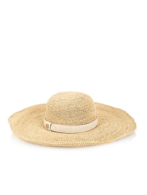 Heidi Klein Raffia Wide-brimmed Hat