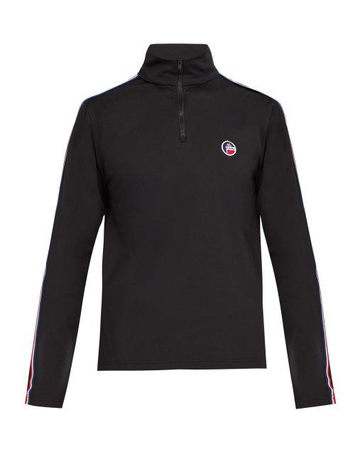 Matchesfashion.com Fusalp - Mario Stretch Jersey Track Top - Mens - Black