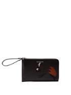 Burberry Beasts-appliqu Leather Wallet