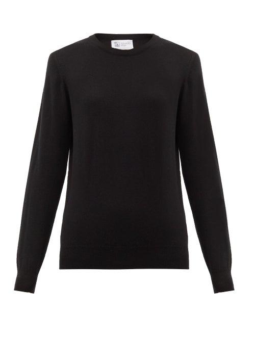 Matchesfashion.com Johnston's Of Elgin - Cashmere Sweater - Womens - Black