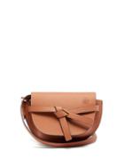 Matchesfashion.com Loewe - Gate Mini Leather Cross-body Bag - Womens - Tan