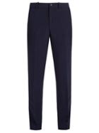 Matchesfashion.com Connolly - Mid Rise Straight Leg Trousers - Mens - Navy