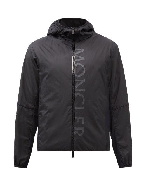 Moncler - Ichiro Logo-print Ripstop Hooded Jacket - Mens - Black