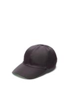 Matchesfashion.com Prada - Logo Appliqu Nylon Cap - Mens - Black Green