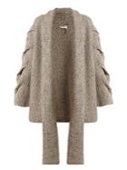 See By Chloé Oversized Cable-knit Cardigan