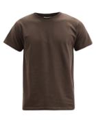 Matchesfashion.com Phipps - Classic Organic-cotton T-shirt - Mens - Dark Brown