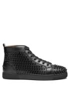 Christian Louboutin Louis Spike-embellished High-top Trainers