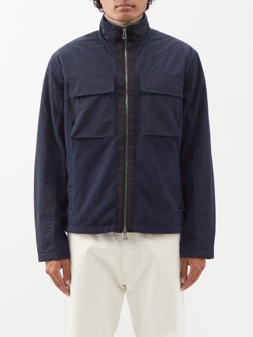Belstaff - Halstead Flap-pocket Fleece Jacket - Mens - Navy