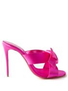 Christian Louboutin - Matricia 100 Satin Sandals - Womens - Pink