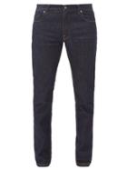 Matchesfashion.com Fendi - Striped-pocket Slim-leg Jeans - Mens - Blue