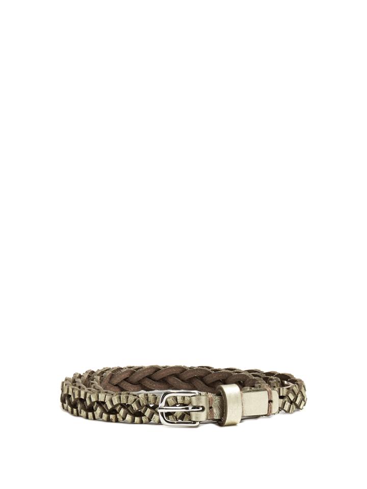 Isabel Marant Braided Leather Waist Belt