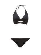 Matchesfashion.com Eres - Gang Halterneck Bikini - Womens - Black