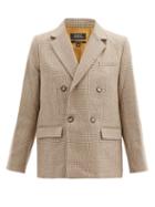 Matchesfashion.com A.p.c. - Prune Double-breasted Houndstooth-wool Jacket - Womens - Beige