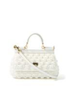 Dolce & Gabbana - Sicily Small Crochet Bag - Womens - White