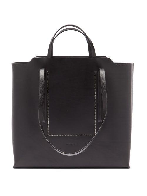 Rick Owens - Groppone Leather Tote Bag - Mens - Black