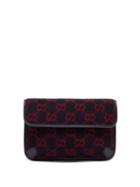 Matchesfashion.com Gucci - Gg Monogram Wool Belt Bag - Mens - Blue Multi