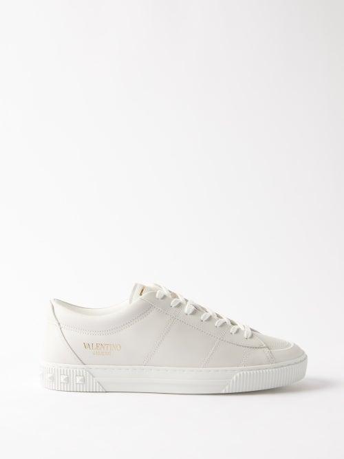 Valentino Garavani - Cityplanet Leather Trainers - Mens - White