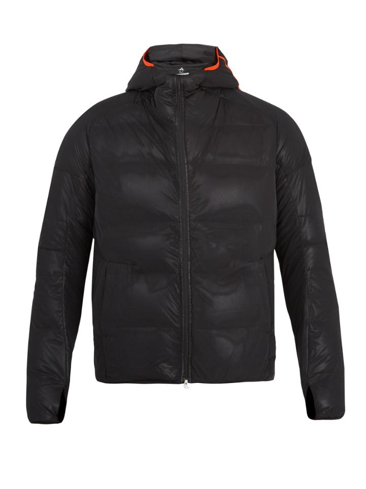 Adidas By Kolor Hooded Quilted-down Jacket