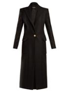 Balmain Single-breasted Wool And Cashmere-blend Coat