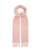 Matchesfashion.com Johnston's Of Elgin - Fringed Cashmere Scarf - Womens - Light Pink