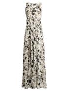 A.l.c. Harlan Floral-print Silk-crepe Dress