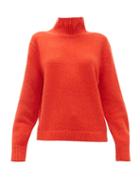 Matchesfashion.com Acne Studios - Kastrid Wool Blend Sweater - Womens - Red