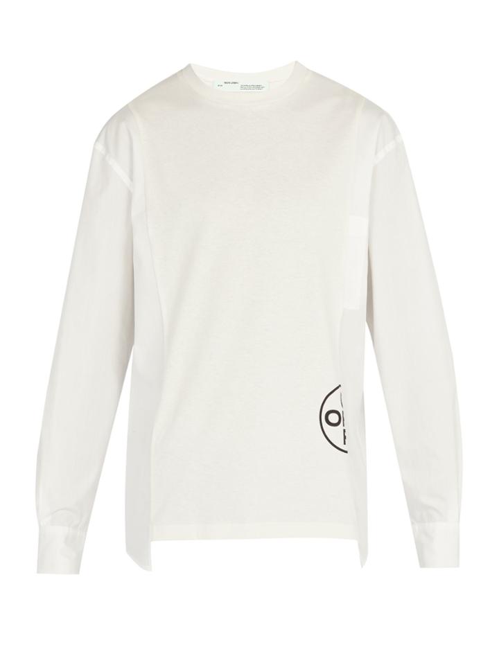 Off-white Hybrid Cotton Shirt