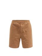 Matchesfashion.com Acne Studios - Randal Cotton-blend Poplin Shorts - Mens - Beige
