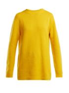 Matchesfashion.com Raey - Loose Fit Cashmere Sweater - Womens - Yellow