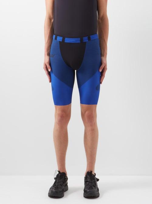 Soar - Marathon Speed Running Shorts - Mens - Blue