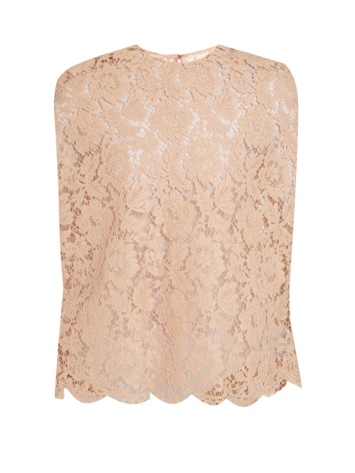 Valentino Floral-lace Top