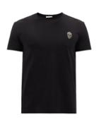 Alexander Mcqueen - Skull-embellished Cotton-jersey T-shirt - Mens - Black