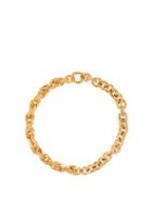 Matchesfashion.com Bottega Veneta - Chunky Twisted-link Gold-plated Necklace - Womens - Yellow Gold