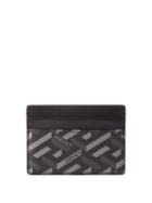 Versace - La Greca-monogram Leather Cardholder - Mens - Black Multi