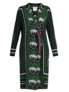 Stella Jean Graphic-print Silk Dress