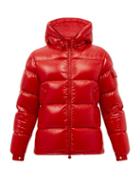 Moncler - Ecrins Quilted Down Coat - Mens - Red