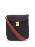 Matchesfashion.com Gabriel For Sach - Zuroncito Leather-trimmed Felt Shoulder Bag - Womens - Black Multi