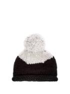 Matchesfashion.com Lola Hats - Snowball Alpaca Blend Beanie Hat - Womens - Black