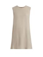 Matchesfashion.com Raey - Dip Hem Crepe Tank - Womens - Grey