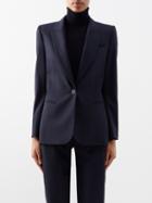 Cefinn - The Jamie Peak-lapel Single-breasted Blazer - Womens - Navy
