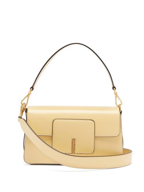 Matchesfashion.com Wandler - Georgia Leather Shoulder Bag - Womens - Beige