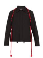 Matchesfashion.com Craig Green - Rope Threaded Cotton Jacket - Mens - Black