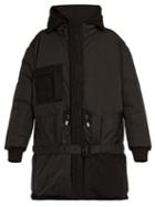 Matchesfashion.com Raf Simons - Reversible Down Filled Hooded Parka - Mens - Black