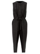 Matchesfashion.com Pleats Please Issey Miyake - Thicker Bounce Technical-pleated Jumpsuit - Womens - Black